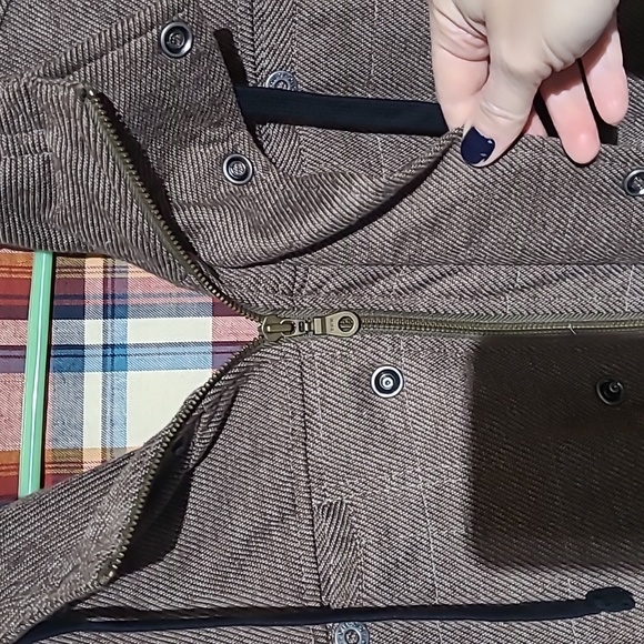 Men junior fit wool jacket NWOT sz M - Picture 6 of 8